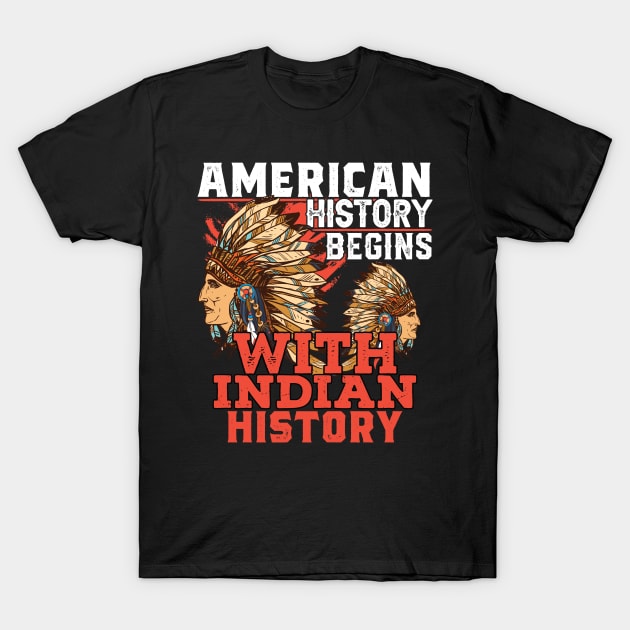 native american T-Shirt by UniqueWorld